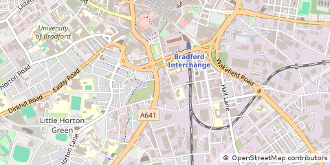 Map of Bradford