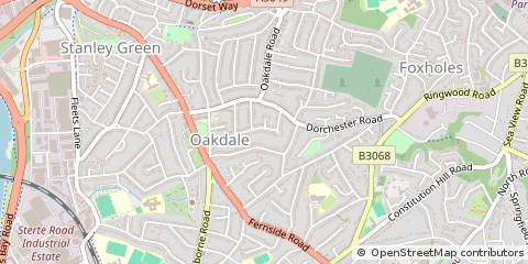 Map of Bournemouth
