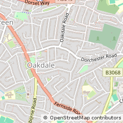Map of Bournemouth