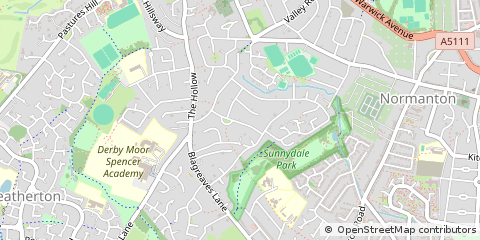 Map of Derby