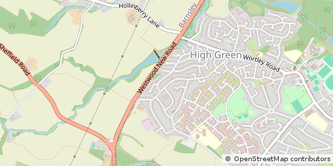 Map of Sheffield