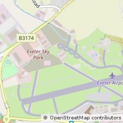 Map of Exeter, Devon
