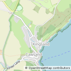 Map of Torpoint, Cornwall