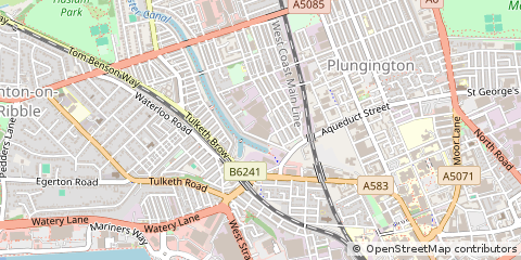 Map of Preston