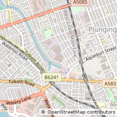 Map of Preston