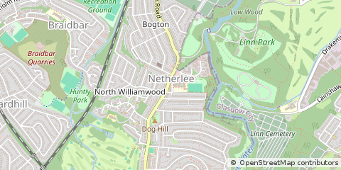 Map of Glasgow