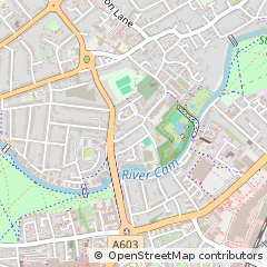 Map of Cambridge, Cambridgeshire