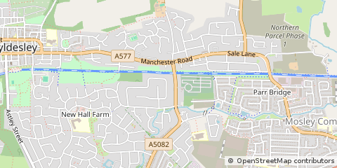 Map of Manchester