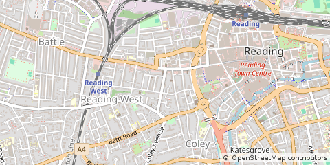 Map of Reading