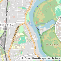 Map of Twickenham, Middlesex