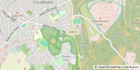 Map of Fleet, Hampshire