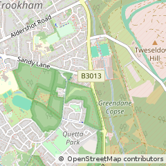 Map of Fleet, Hampshire