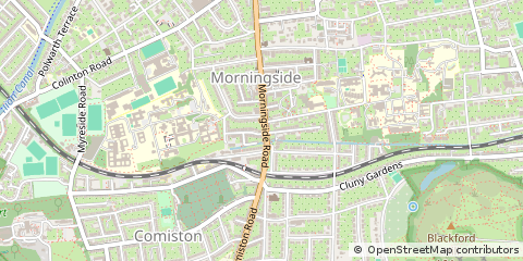 Map of Edinburgh