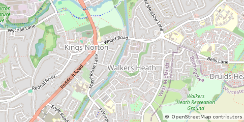 Map of Birmingham