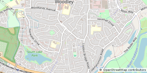 Map of Reading