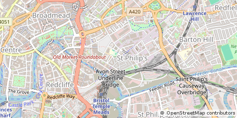 Map of Bristol