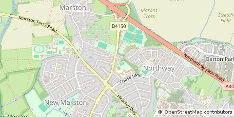 Map of Oxford