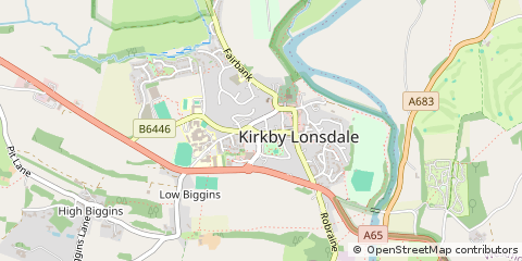 Map of Carnforth, Cumbria