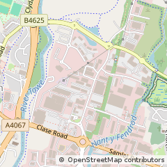 Map of Swansea