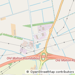 Map of Malton, North Yorkshire