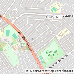 Map of Ilford