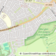 Map of South Shields, Tyne & Wear
