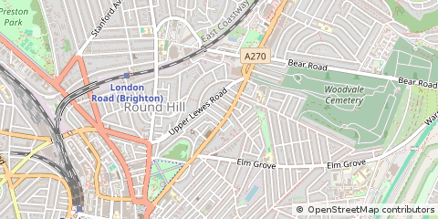 Map of Brighton