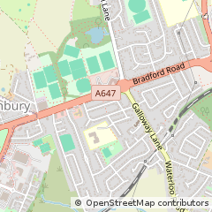 Map of Pudsey