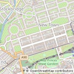Map of Edinburgh