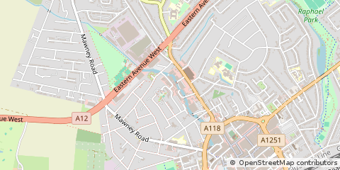 Map of Romford