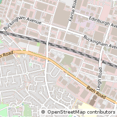 Map of Slough, Berkshire