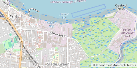 Map of Erith