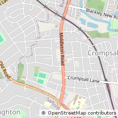 Map of Manchester