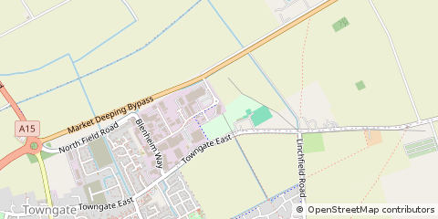 Map of Peterborough, County (optional)