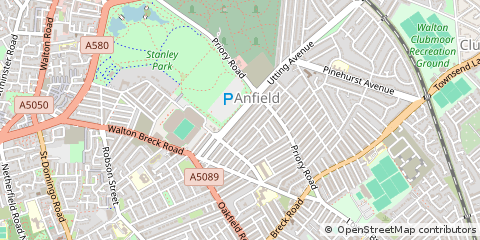 Map of Liverpool