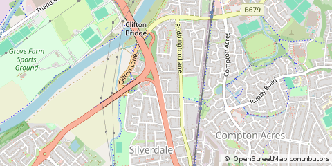 Map of Nottingham