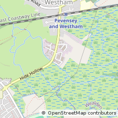 Map of Pevensey