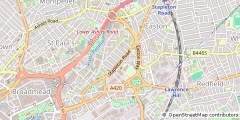 Map of Bristol