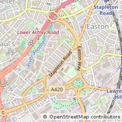 Map of Bristol