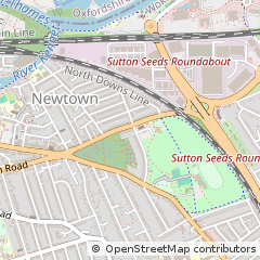 Map of Reading, Berkshire