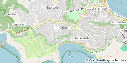 Map of Swansea