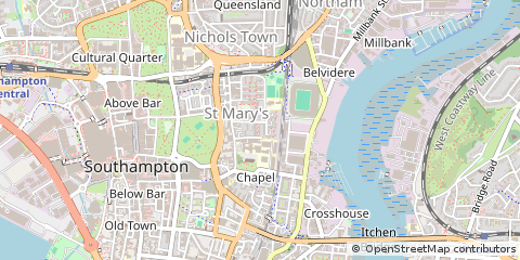 Map of Southampton