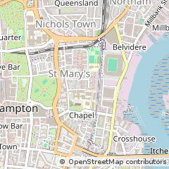 Map of Southampton