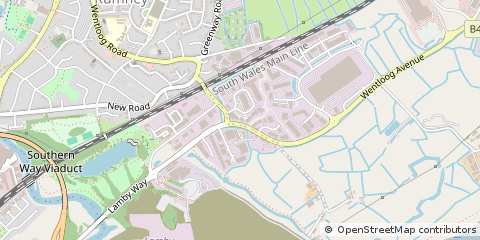 Map of Cardiff