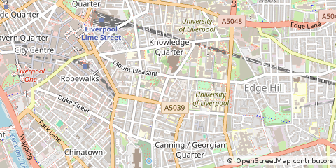 Map of Liverpool
