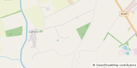 Map of Thirsk, North Yorkshire