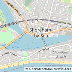 Map of Shoreham-by-SEA