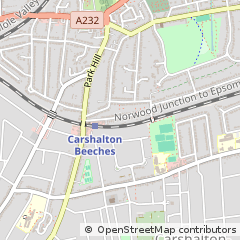 Map of Carshalton
