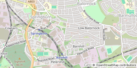 Map of Glasgow