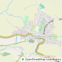 Map of Ivybridge, Devon